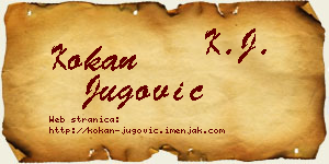 Kokan Jugović vizit kartica